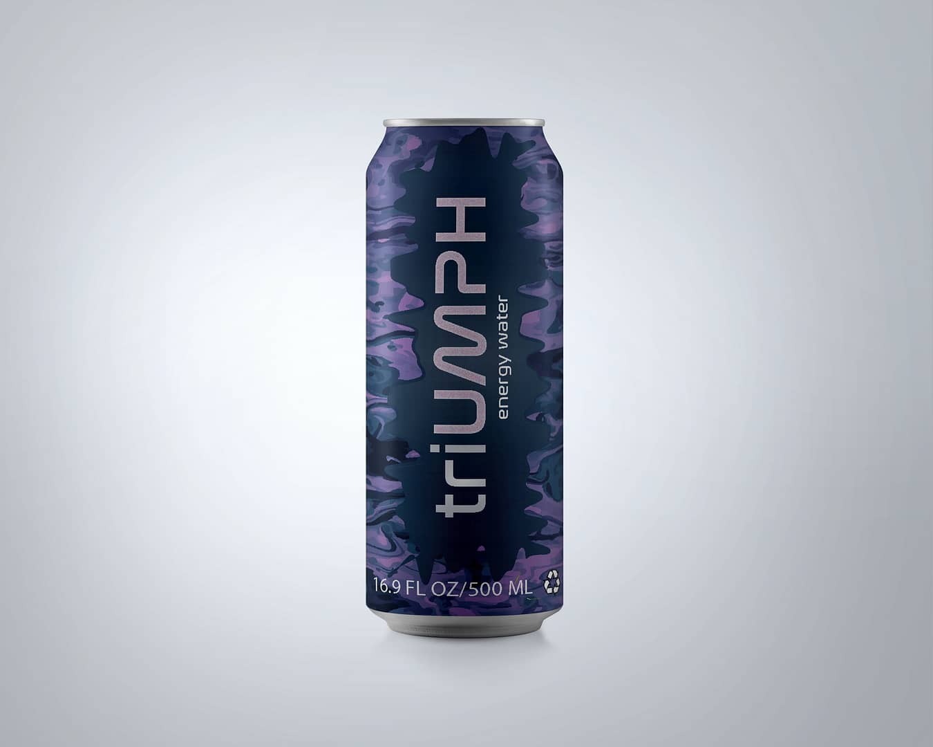 Energy drink design mockup